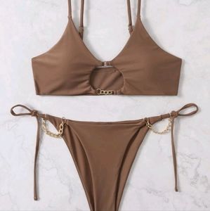 Chain detail bikini